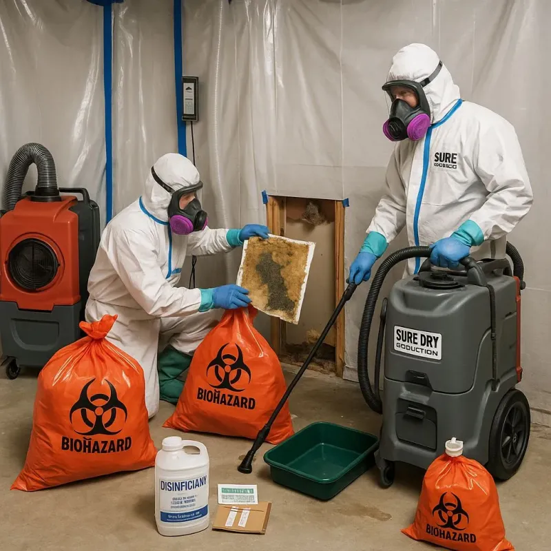 Contaminated Water Handling Protocols process in Glen Ellyn, IL