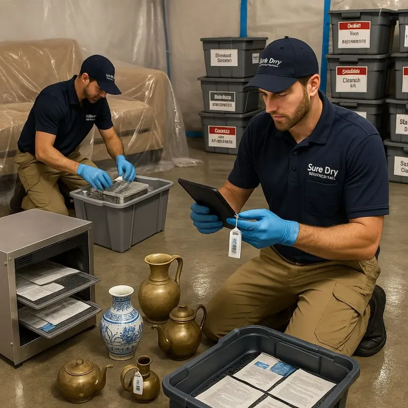 Content Protection and Restoration process in Glen Ellyn, IL